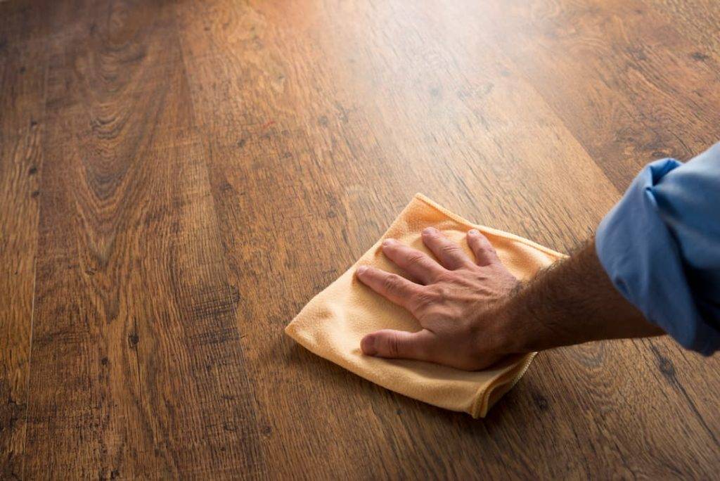Care for wooden flooring